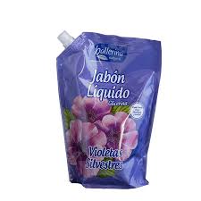 JABON LIQUIDO VIOLETAS SILVESTRES BALLERINA 900ML - Moisés Supermercado